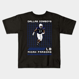 Micah Parsons - Lb - Dallas Cows Kids T-Shirt